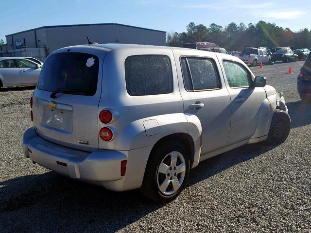 3GNBAAFW3BS637183 - 2011 CHEVROLET HHR LS Արծաթագույն լուսանկար 4