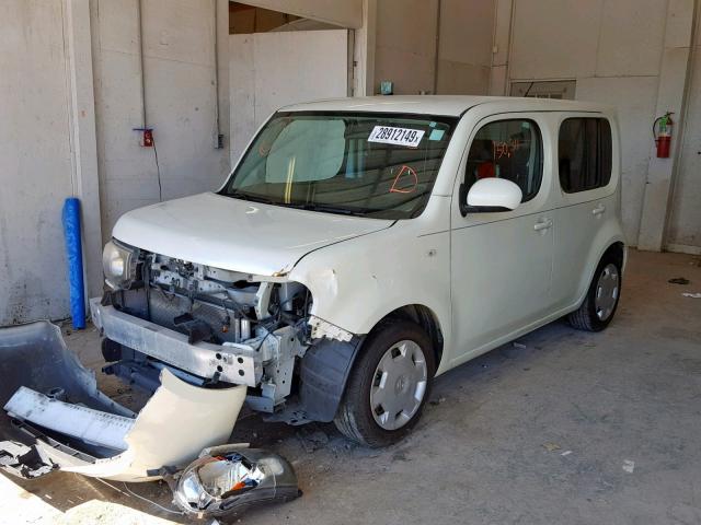 JN8AZ2KR3BT208798 - 2011 NISSAN CUBE BASE WHITE photo 2