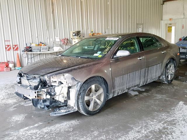 1G1ZC5EU9CF110305 - 2012 CHEVROLET MALIBU 1LT 棕色 照片 2