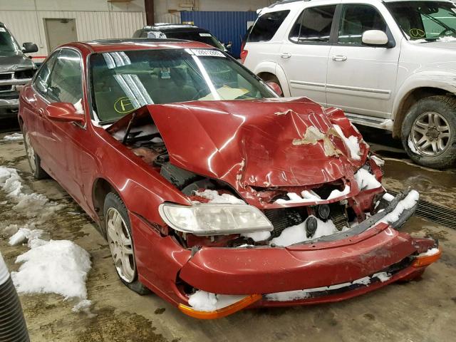 19UYA3149WL000073 - 1998 ACURA 2.3CL RED photo 1