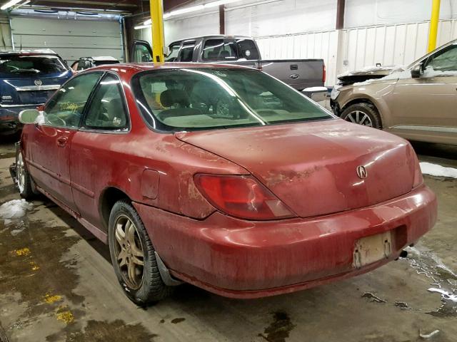 19UYA3149WL000073 - 1998 ACURA 2.3CL RED photo 3