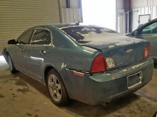 1G1ZH57B29F127002 - 2009 CHEVROLET MALIBU 1LT 绿色 照片 3