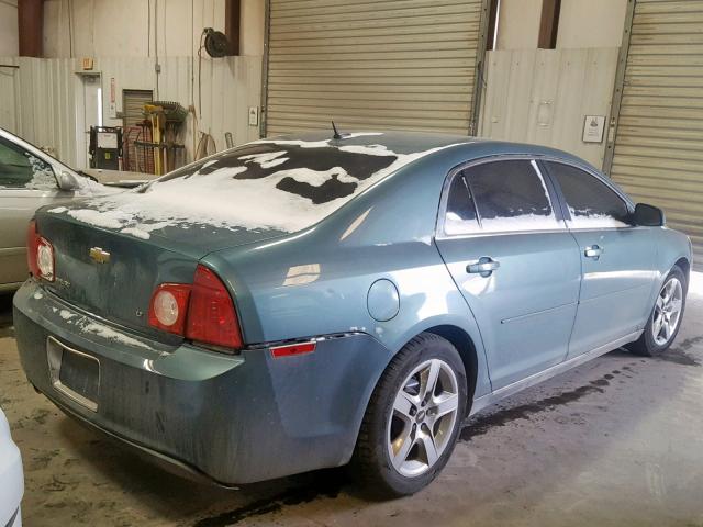 1G1ZH57B29F127002 - 2009 CHEVROLET MALIBU 1LT 绿色 照片 4