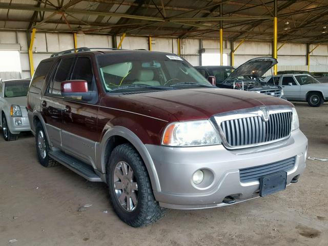 5LMFU28R73LJ37462 - 2003 LINCOLN NAVIGATOR RED photo 1