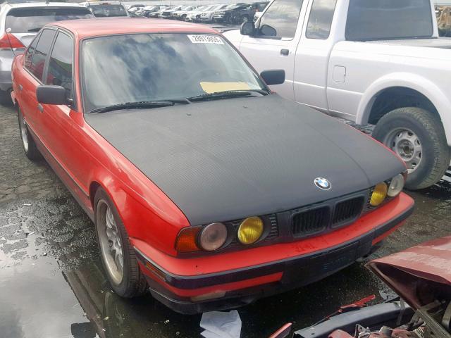 WBAHE6319RGF25722 - 1994 BMW 540 I AUTO RED photo 1