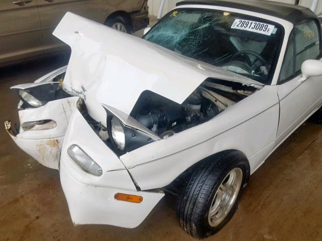 JM1NA3535S0610759 - 1995 MAZDA MX-5 MIATA WHITE photo 9