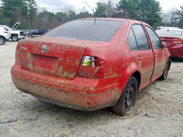 3VWRK69M42M008884 - 2002 VOLKSWAGEN JETTA GL RED photo 4