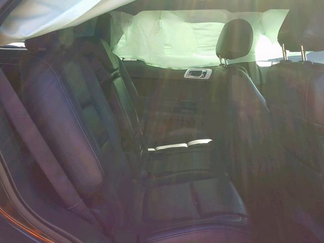 1FM5K8F85EGB08376 - 2014 FORD EXPLORER L BLACK photo 6