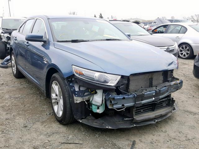 1FAHP2E80JG123630 - 2018 FORD TAURUS SEL BLUE photo 1