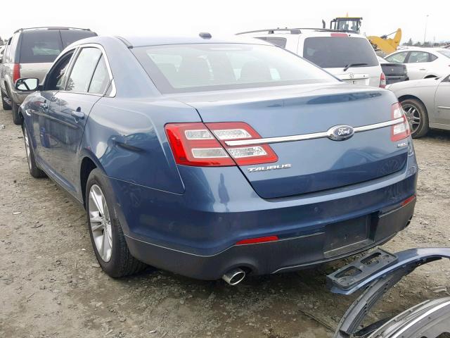 1FAHP2E80JG123630 - 2018 FORD TAURUS SEL BLUE photo 3