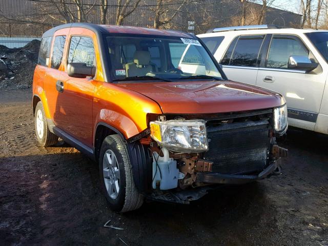 5J6YH2H76BL003487 - 2011 HONDA ELEMENT EX ORANGE photo 1