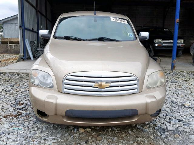 3GNDA23D77S575442 - 2007 CHEVROLET HHR LT GOLD photo 9