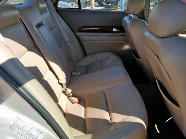 1LNHM86S5YY810604 - 2000 LINCOLN LS GOLD photo 6