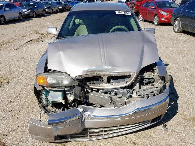 1LNHM86S5YY810604 - 2000 LINCOLN LS GOLD photo 7