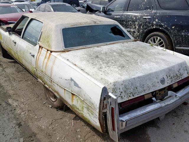 6D69S50124692 - 1975 CADILLAC FLEETWOOD WHITE photo 10