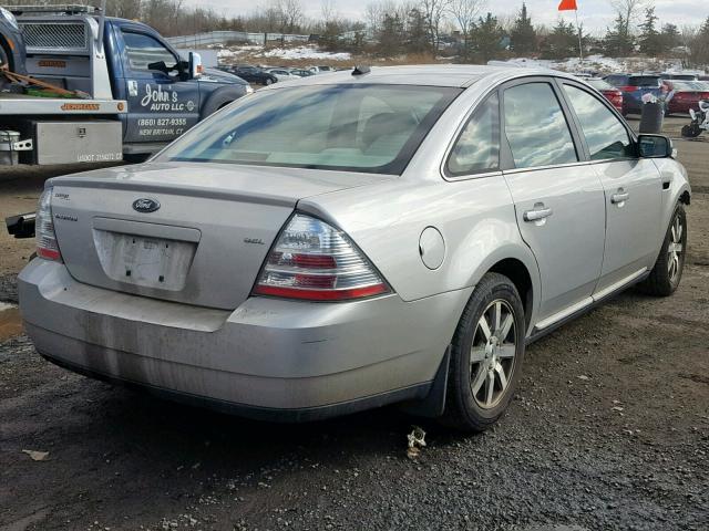 1FAHP24W08G171638 - 2008 FORD TAURUS SEL GOLD photo 4