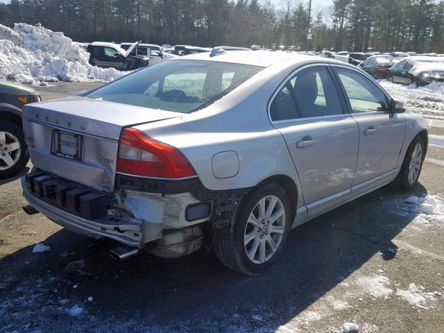 YV1960AS1A1123897 - 2010 VOLVO S80 3.2 SILVER photo 4