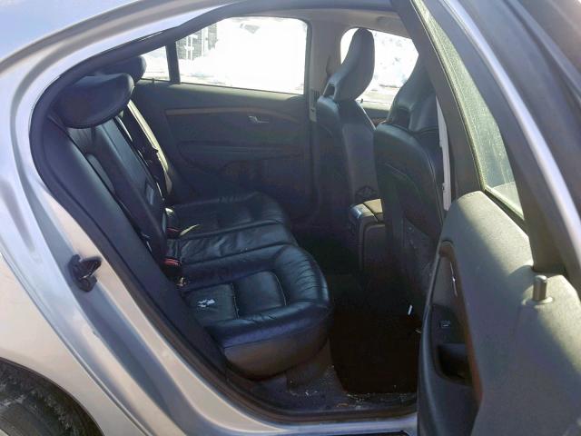 YV1960AS1A1123897 - 2010 VOLVO S80 3.2 SILVER photo 6