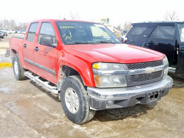 1GCDT136468163131 - 2006 CHEVROLET COLORADO RED photo 1