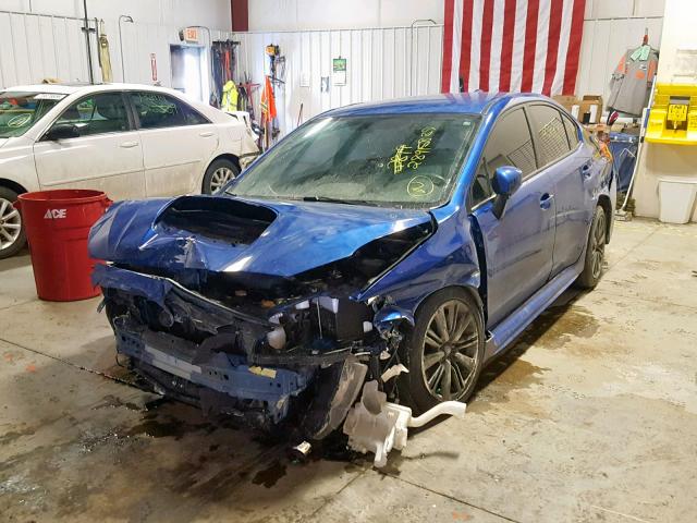 JF1VA1A61J9832543 - 2018 SUBARU WRX BLUE photo 2