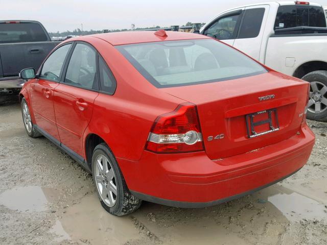 YV1MS382372311594 - 2007 VOLVO S40 2.4I RED photo 3