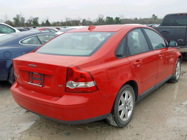 YV1MS382372311594 - 2007 VOLVO S40 2.4I RED photo 4