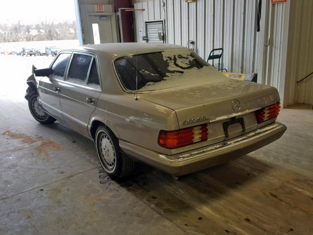 WDBCA39D8GA250946 - 1986 MERCEDES-BENZ 560 SEL SILVER photo 3