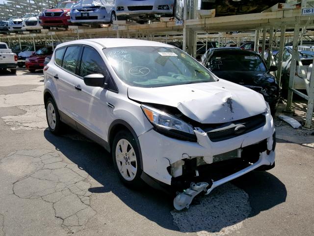 1FMCU0F72GUB15302 - 2016 FORD ESCAPE S WHITE photo 1