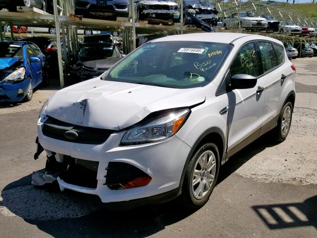 1FMCU0F72GUB15302 - 2016 FORD ESCAPE S WHITE photo 2