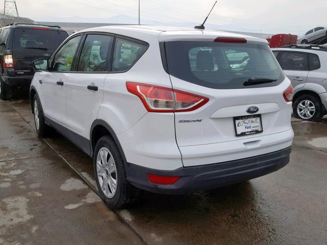 1FMCU0F72GUB15302 - 2016 FORD ESCAPE S WHITE photo 3