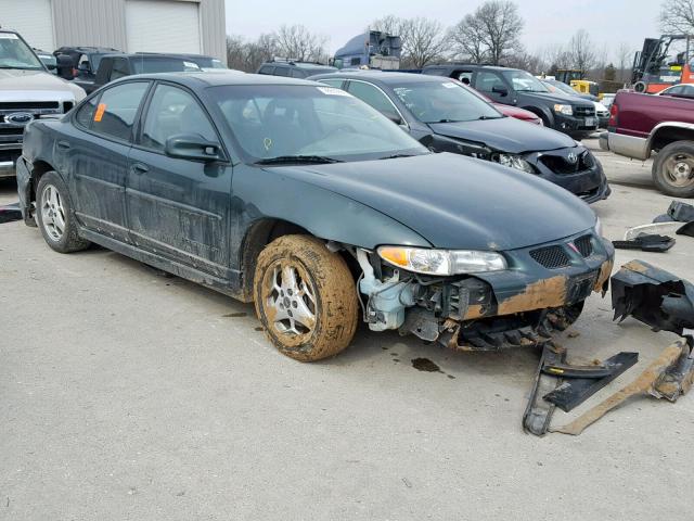 1G2WP52K31F166257 - 2001 PONTIAC GRAND PRIX GREEN photo 1