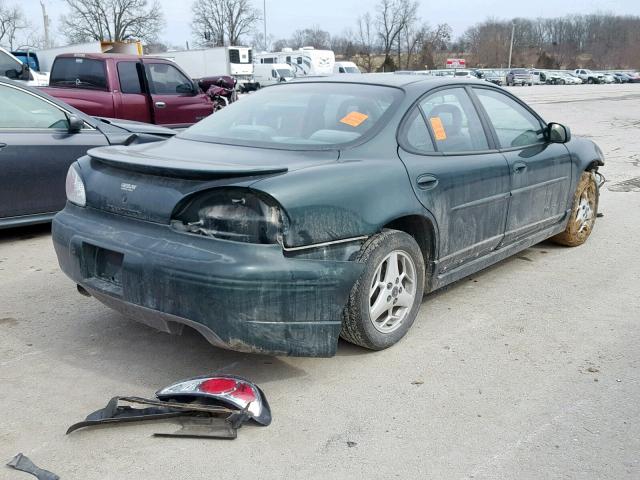 1G2WP52K31F166257 - 2001 PONTIAC GRAND PRIX GREEN photo 4