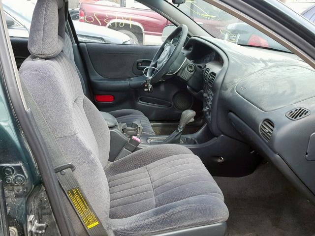 1G2WP52K31F166257 - 2001 PONTIAC GRAND PRIX GREEN photo 5