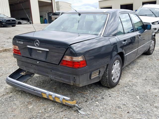 WDBEA34EXRC068407 - 1994 MERCEDES-BENZ E 420 BLACK photo 4