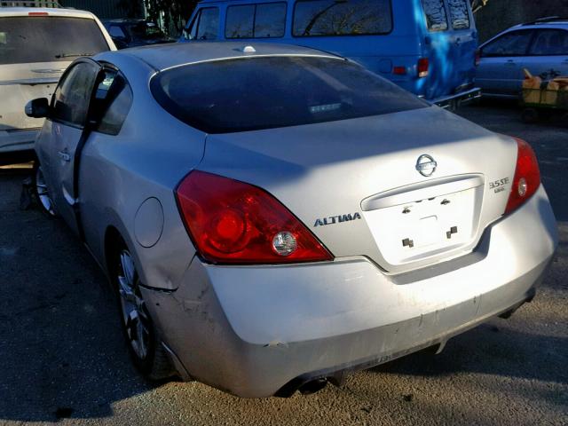 1N4BL24E38C185761 - 2008 NISSAN ALTIMA 3.5 SILVER photo 3