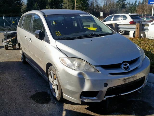 JM1CR29L360118578 - 2006 MAZDA 5 SILVER photo 1