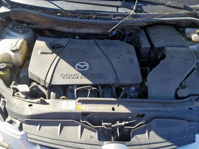 JM1CR29L360118578 - 2006 MAZDA 5 SILVER photo 7