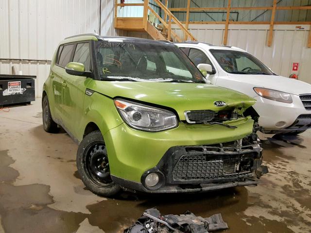 KNDJX3A51E7741459 - 2014 KIA SOUL ! GREEN photo 1