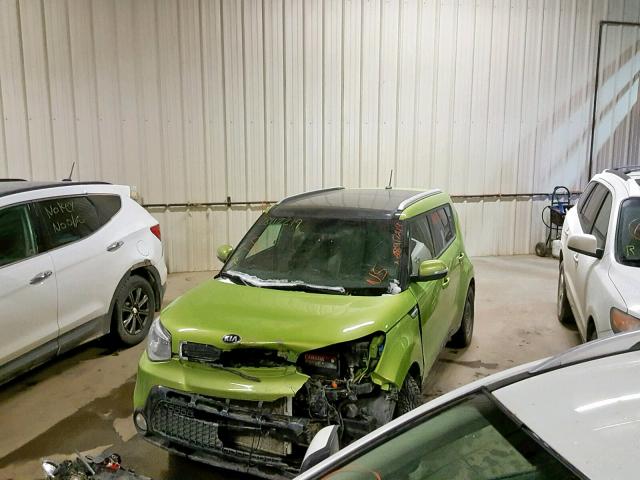 KNDJX3A51E7741459 - 2014 KIA SOUL ! Yaşıl foto 2