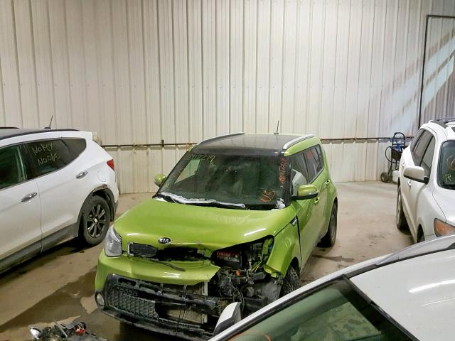 KNDJX3A51E7741459 - 2014 KIA SOUL ! GREEN photo 2