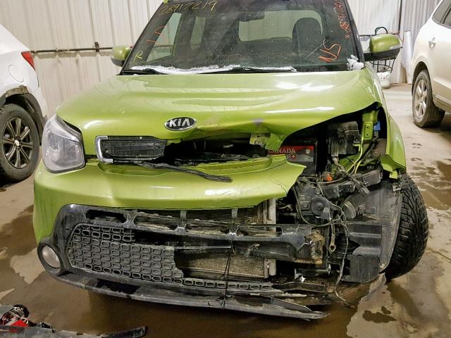 KNDJX3A51E7741459 - 2014 KIA SOUL ! GREEN photo 9