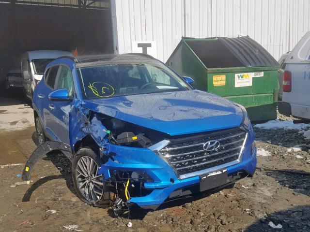 KM8J3CAL8KU907818 - 2019 HYUNDAI TUCSON LIM BLUE photo 1