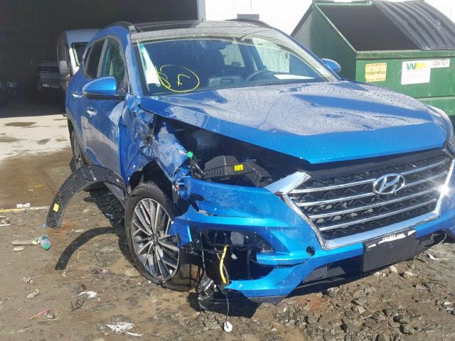 KM8J3CAL8KU907818 - 2019 HYUNDAI TUCSON LIM BLUE photo 9