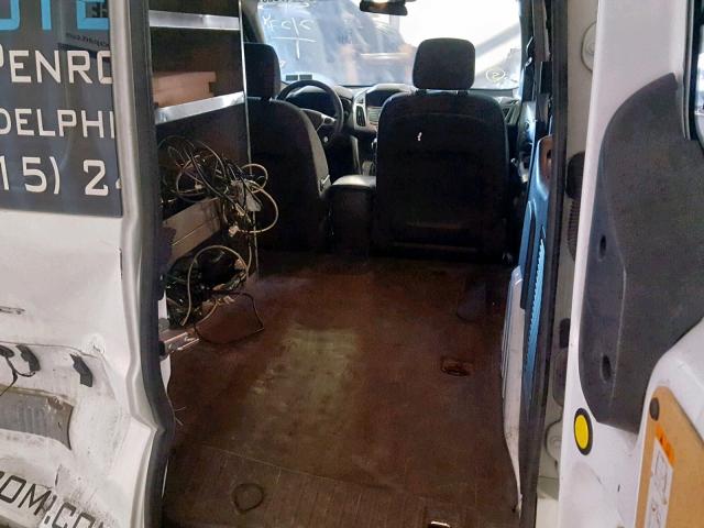 NM0LS6F73E1142758 - 2014 FORD TRANSIT CO WHITE photo 9