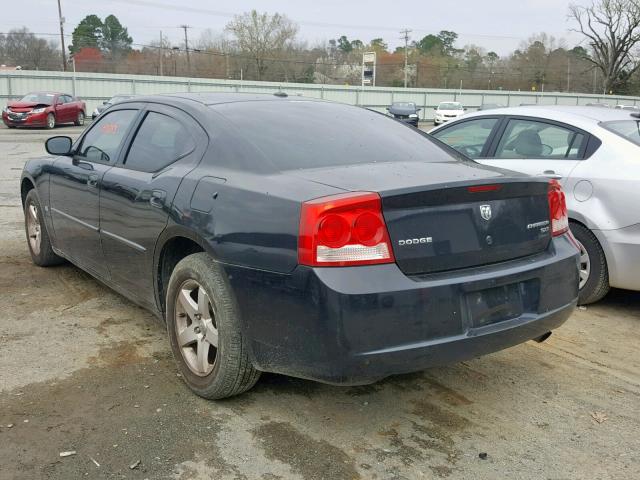 2B3CA3CV0AH301269 - 2010 DODGE CHARGER SX BLACK photo 3