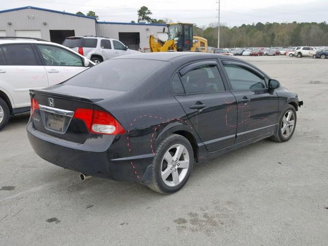 19XFA1F68BE030317 - 2011 HONDA CIVIC LX-S Schwarz Foto 4