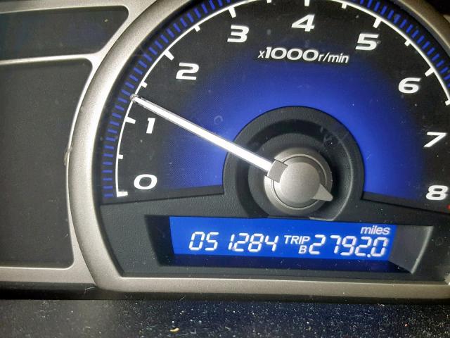 19XFA1F68BE030317 - 2011 HONDA CIVIC LX-S Schwarz Foto 8