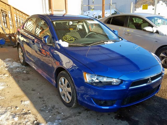 JA32U2FU9FU025501 - 2015 MITSUBISHI LANCER ES BLUE photo 1