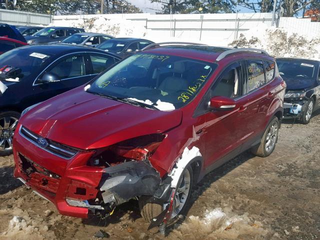 1FMCU9J91GUB18642 - 2016 FORD ESCAPE TIT RED photo 2