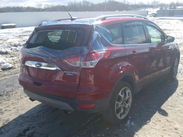 1FMCU9J91GUB18642 - 2016 FORD ESCAPE TIT RED photo 4